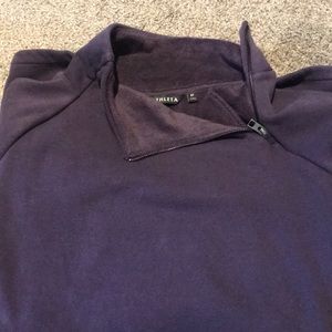 Athleta Cozy Karma Asym Sweatshirt Dress